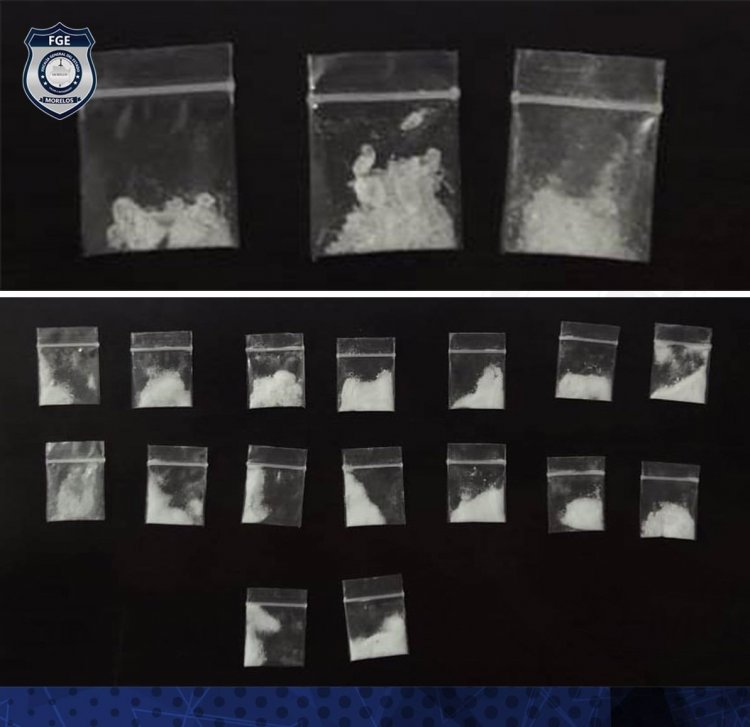 Detenido con droga en el  municipio de Zacatepec