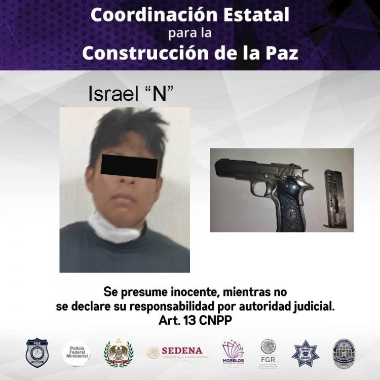 Aprehendió la Policía a estos dos  que portaban armas sin permiso