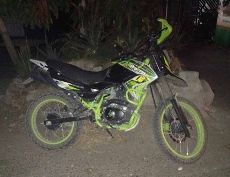 Traía en Jiutepec Moto que no era suya y fue detenido