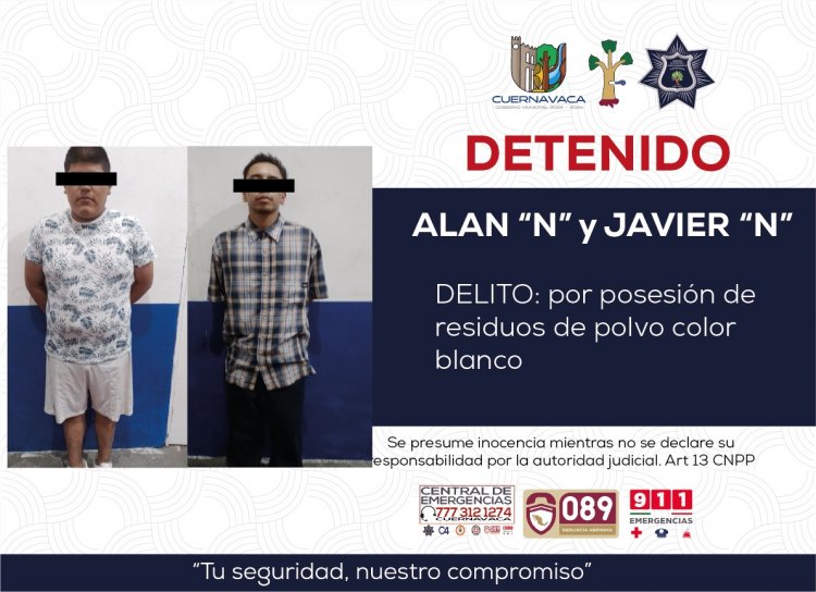 En Cuernavaca, se pudo detener a 74 durante la última semana