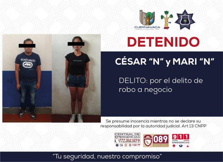 En Cuernavaca, se pudo detener a 74 durante la última semana