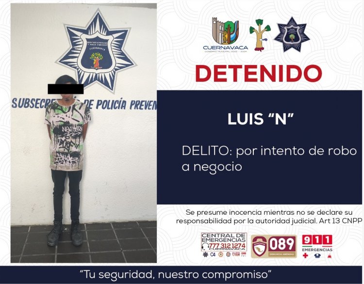 En Cuernavaca, se pudo detener a 74 durante la última semana