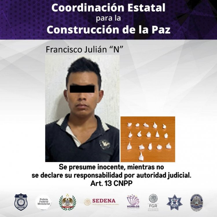 Cayeron tres por supuestos delitos en contra de la salud