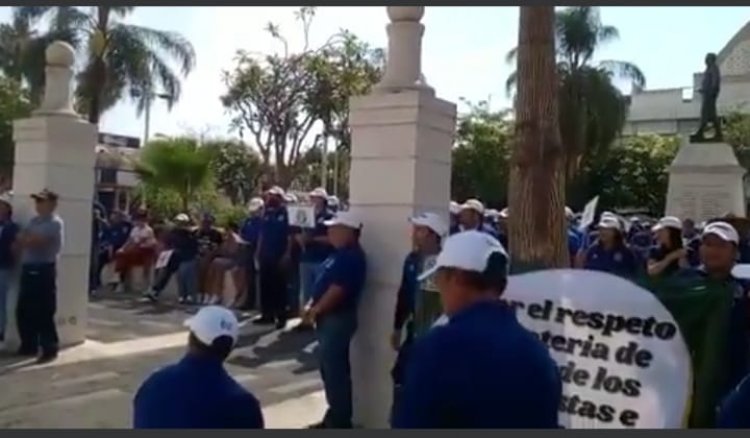 Telefonistas tomaron las calles de Cuautla