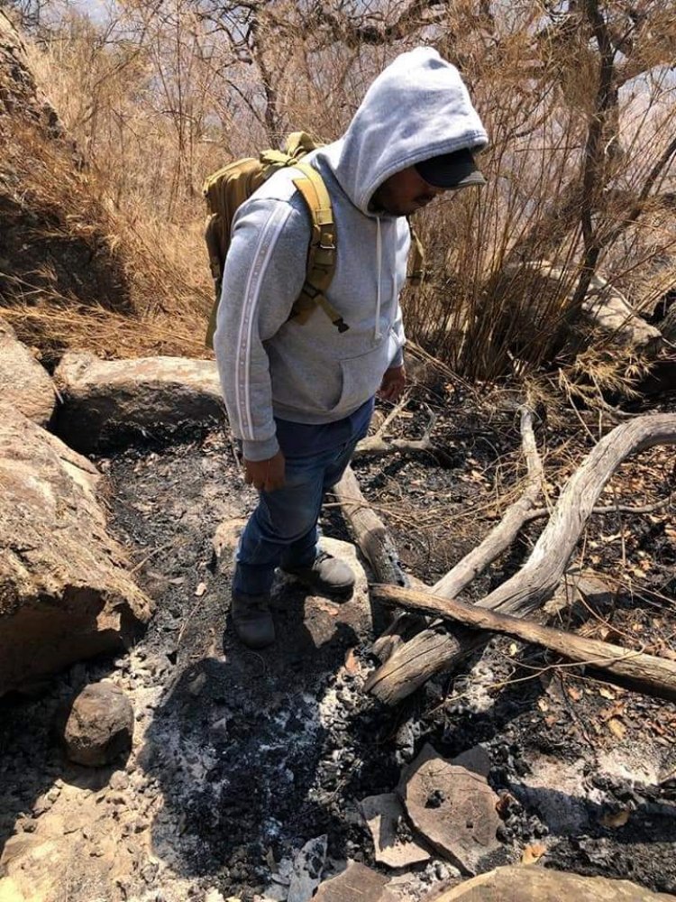 Se logró contener el incendio en el cerro del Chumil