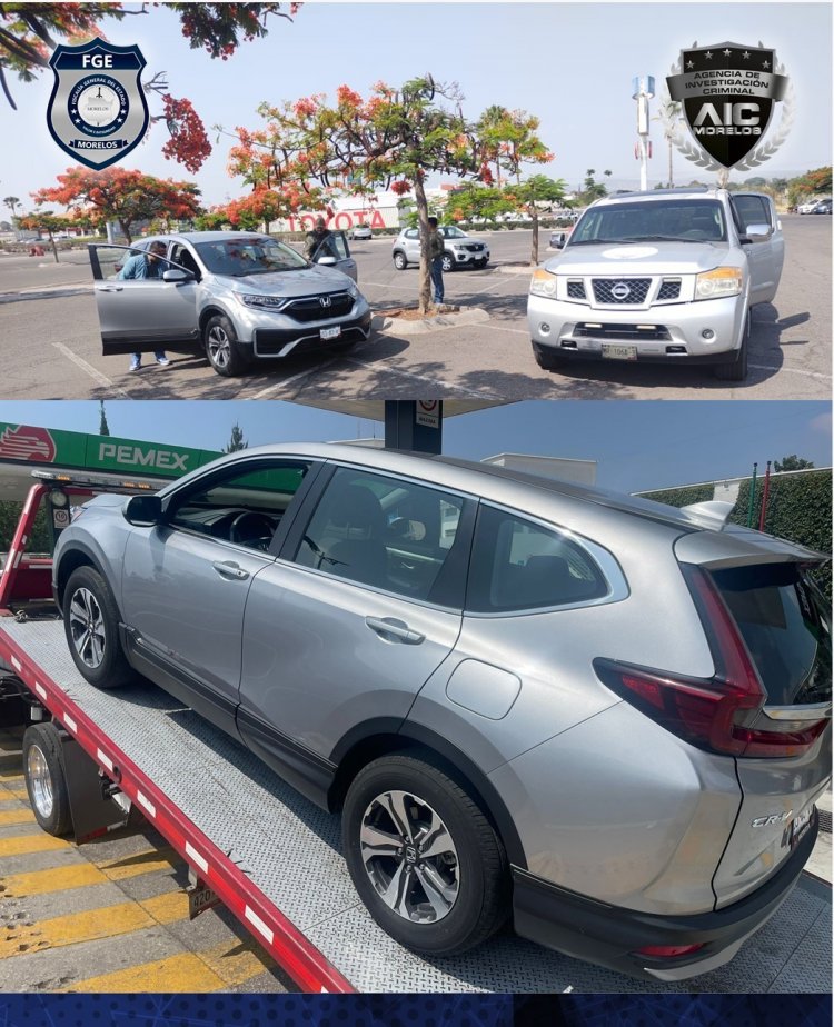 Lo aseguran en por posesión de auto robado y documentos falsos