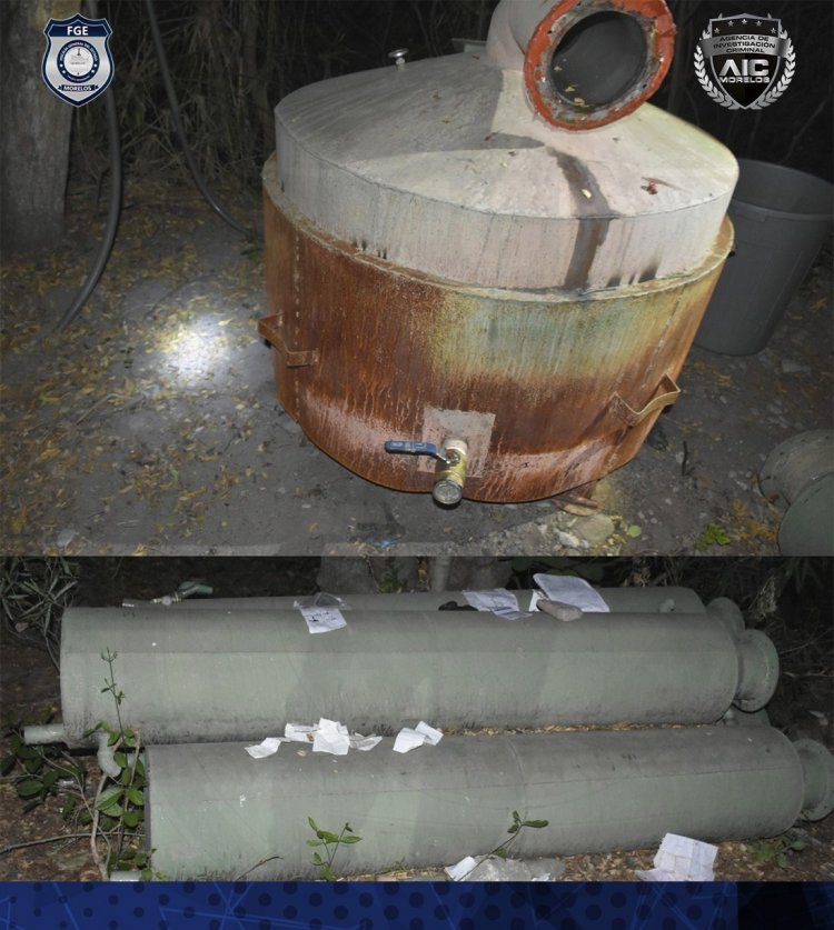 Desmantela la Fiscalía Sur Poniente un ¨narcolaboratorio¨ en Tlaltizapán