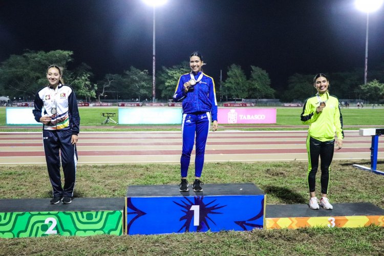 Selección morelense de Atletismo se estrena con plata y bronce  en Nacionales Conade 2023