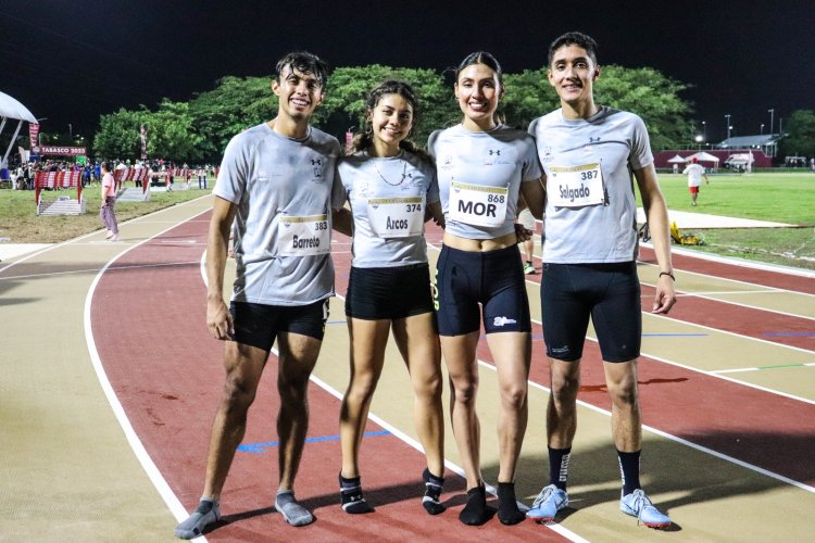 Selección morelense de Atletismo se estrena con plata y bronce  en Nacionales Conade 2023