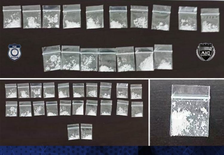 Este par, capturado con droga en el municipio de Zacatepec