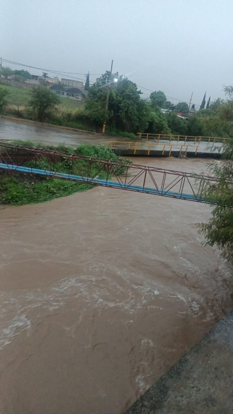Monitorean ríos de zona Oriente tras copiosas precipitaciones