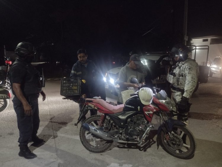 Despliegan operativo mixto conjunto en Tlaquiltenango