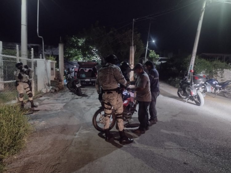 Despliegan operativo mixto conjunto en Tlaquiltenango