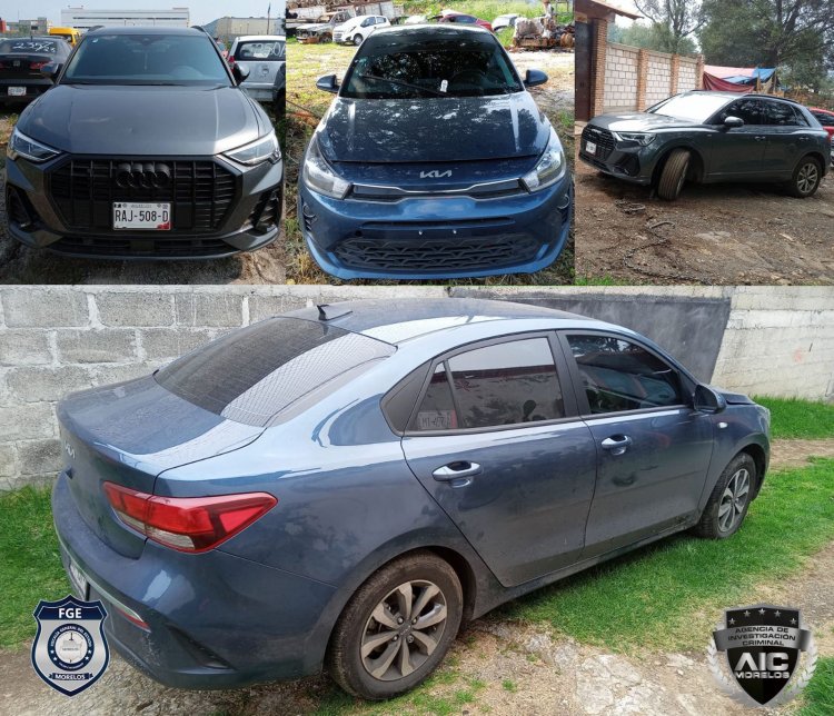 Vehículos con reporte de robo fueron recuperados por la AIC