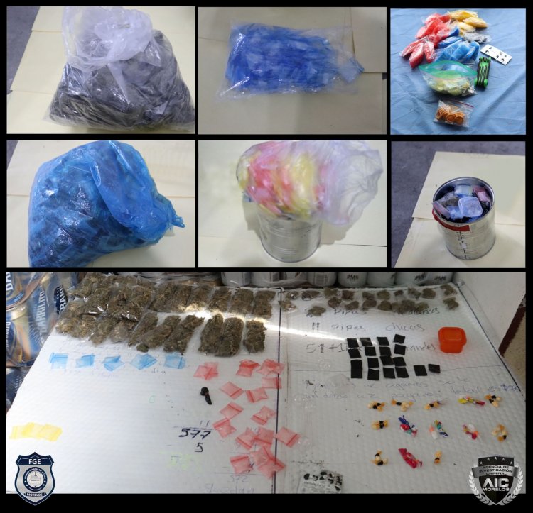 Varios detenidos con armas, drogas y vehículos, durante cateo en Jiutepec