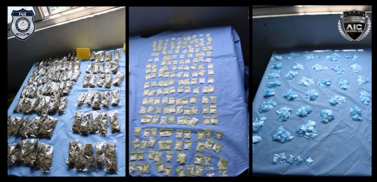 Varios detenidos con armas, drogas y vehículos, durante cateo en Jiutepec