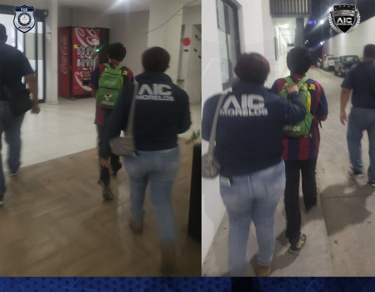 FGE entregó al INM a ciudadano americano que se hallaba reportado como desaparecido