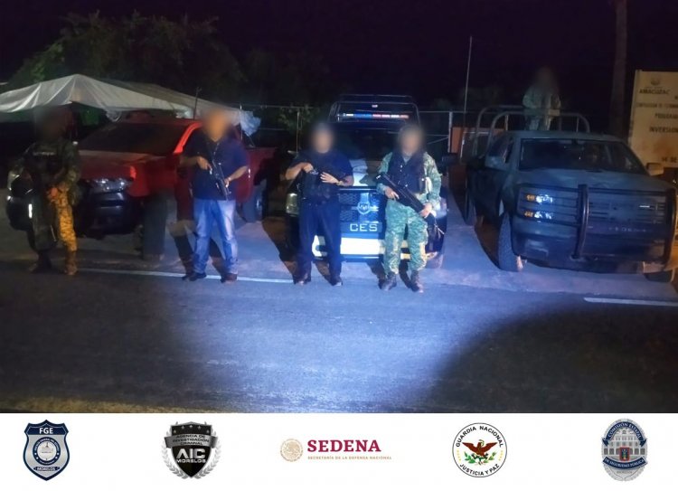 Ante al elevado crimen en Amacuzac y P. de Ixtla, implementan operativo mixto