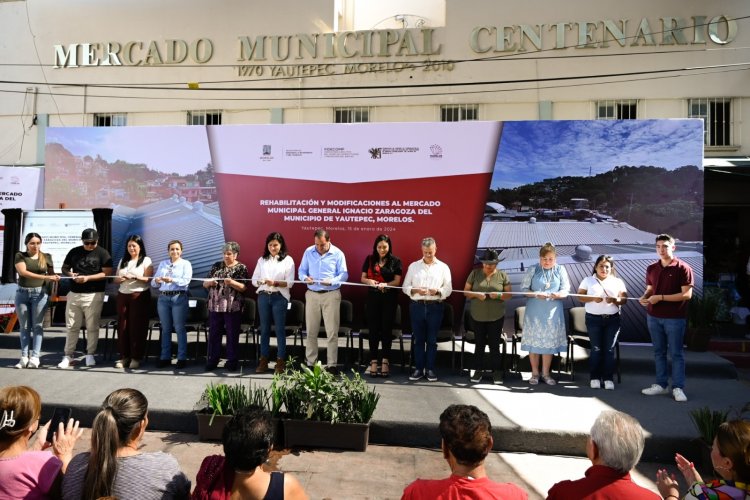 Continúa gobierno de Cuauhtémoc Blanco con el fortalecimiento de mercados para impulsar la economía