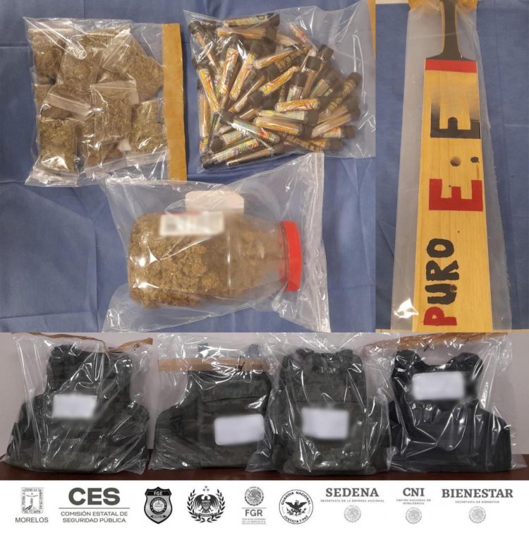 Golpe a la delincuencia en Cuautla: cayeron seis