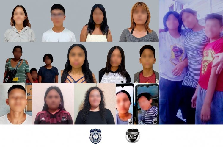 Estaban desaparecidos 19; fueron encontrados