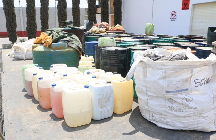 Destruyó la FGR precursores químicos y drogas en Morelos