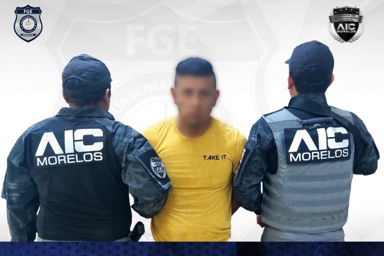 Un presunto peligroso feminicida fue detenido por un crimen en Yecapixtla