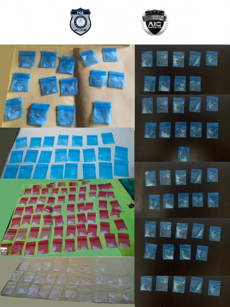 En cateo en Jojutla, detienen a dos mujeres y tres hombres con droga