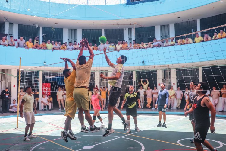 Lleva INDEM actividades deportivas a Centro de Reinserción Social Jojutla