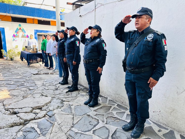 Elementos de seguridad de Jojutla abandonan su actividad por jubilación