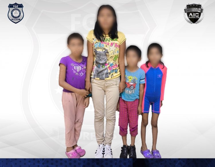 Rescatan a mujer e hijos de su plagiario, el padre