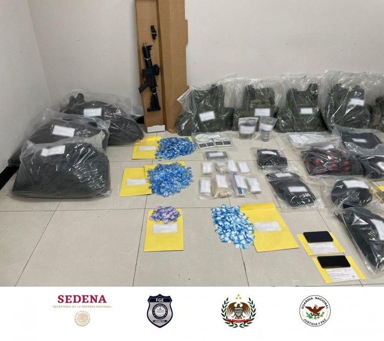 Presumen fuerte golpe a un grupo criminal en Totolapan