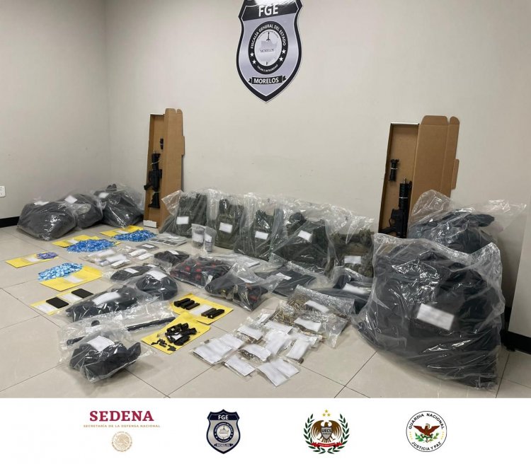 Presumen fuerte golpe a un grupo criminal en Totolapan