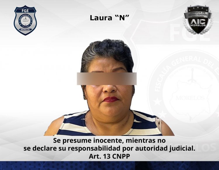 Fémina, presunta homicida de Veracruz, cayó en Cuernavaca