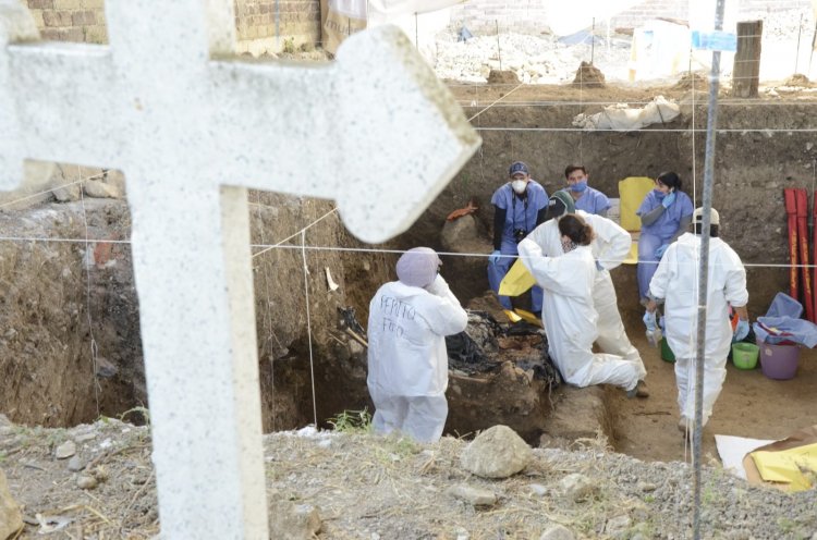 Dio FGE por concluidos los trabajos en fosas de Jojutla