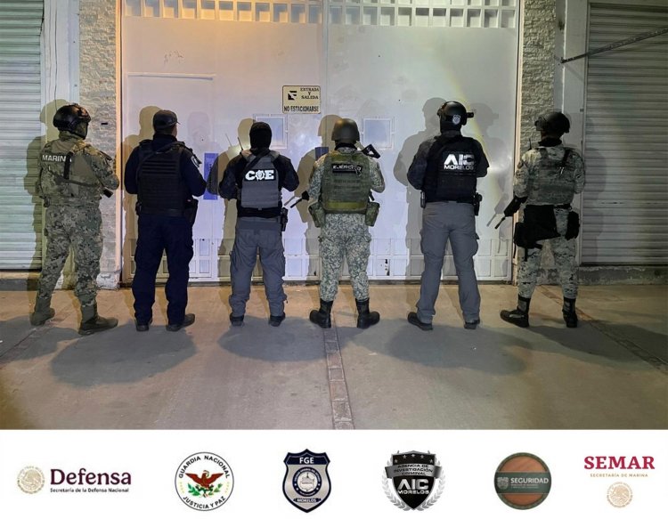 Dos capturados, armas droga y  cartuchos asegurados en cateo