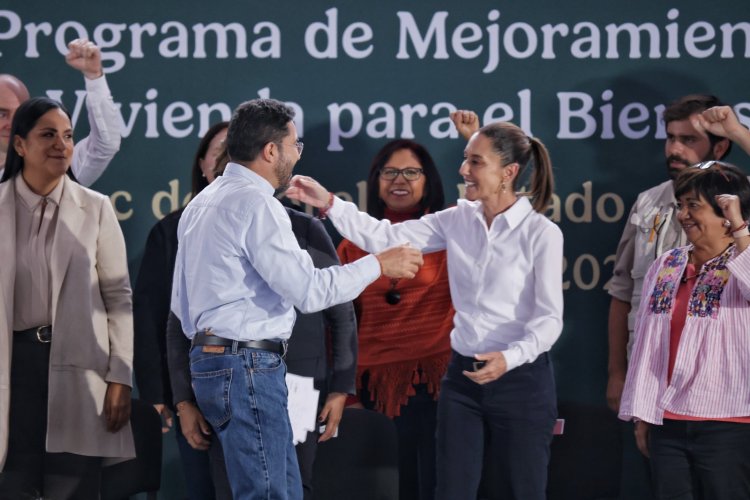 En entrega de tarjetas del Bienestar  se destacaron logros en el ISSSTE