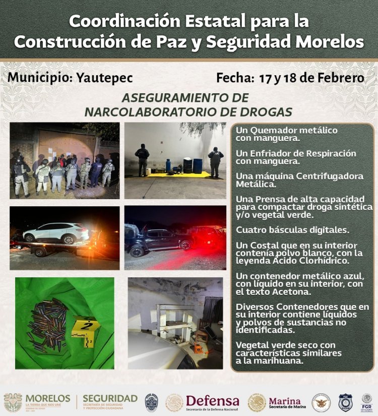 Golpes importantes al crimen  han dado fuerzas combinadas