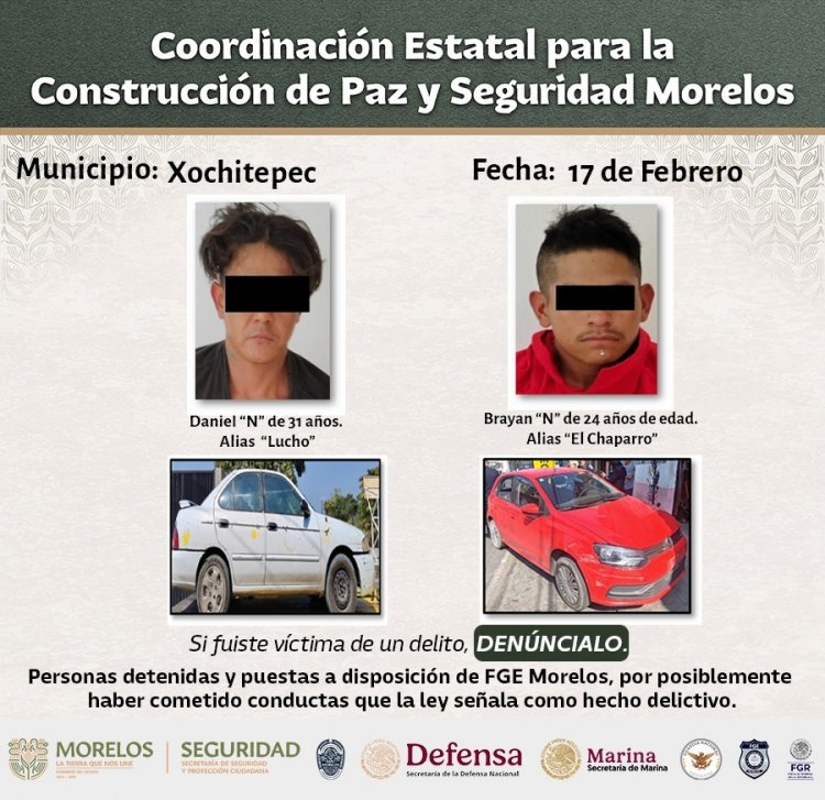 Golpes importantes al crimen  han dado fuerzas combinadas