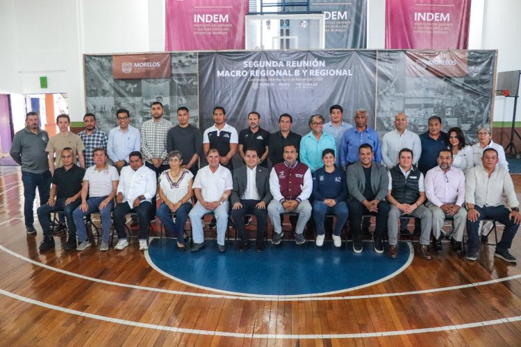 Recibe Morelos 2a reunión  de macroregión de Conade