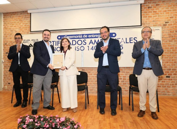 Certifican a unidades académicas  de la UAEM en norma ambiental