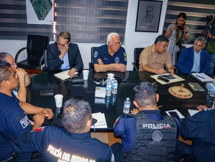El estado y Cuernavaca dicen que trabajarán mejor en favor de la seguridad en la capital
