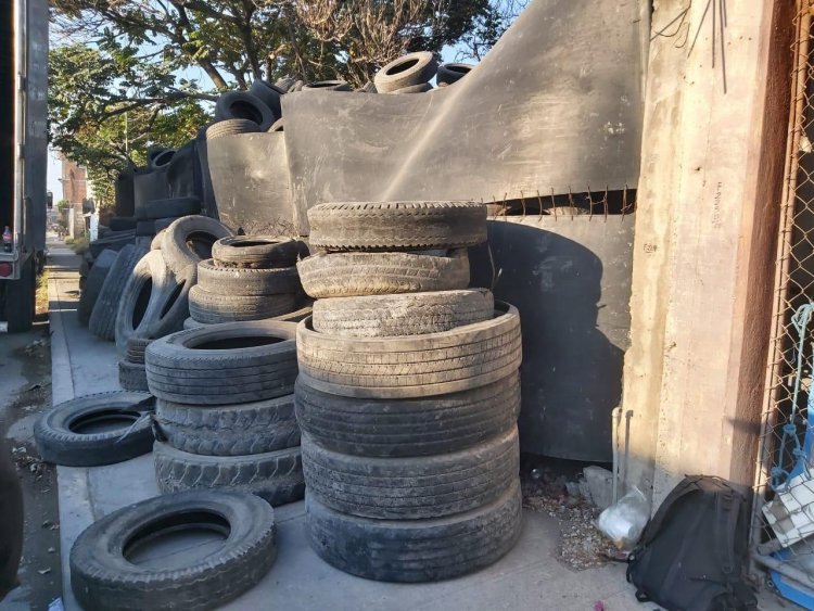 Más de tres mil llantas para  disposición final en Jiutepec