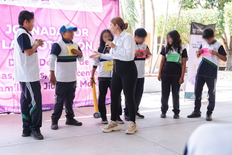 Jornadas de protección a menores  en Jiutepec y Emiliano Zapata