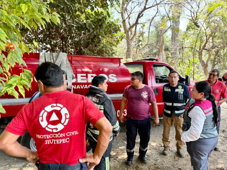 Respuesta inmediata de PC de Jiutepec ante incendio