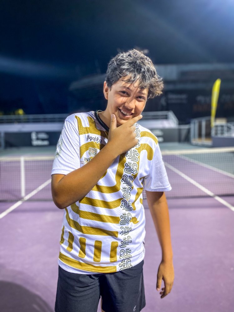 Participan Leonardo Montellano y Ander Gómez por Morelos en nacional de tenis