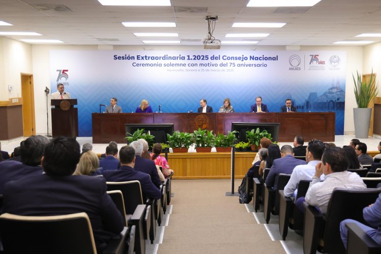 Presente UAEM en el 75 aniversario de la Anuies