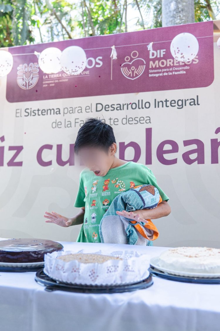 Celebraron los cumpleaños de los usuarios de centro de asistencia