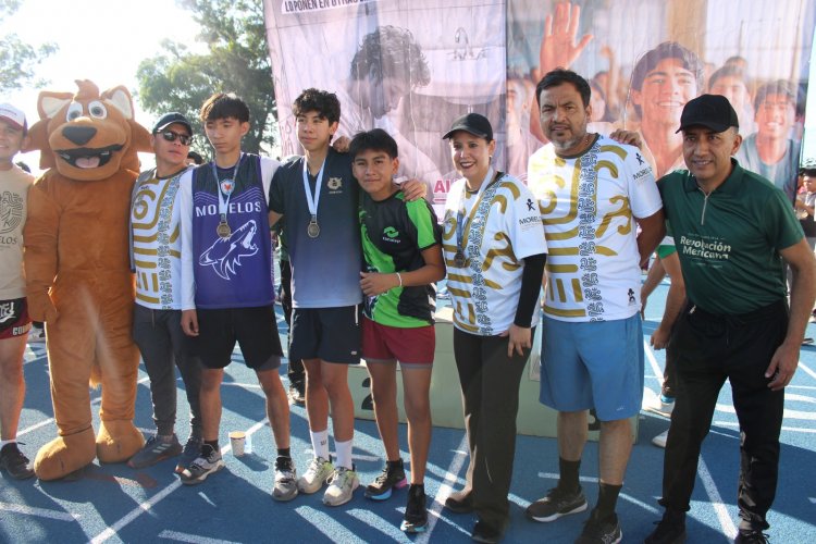 Morelos se unió a carrera por la paz, Vs. adicciones