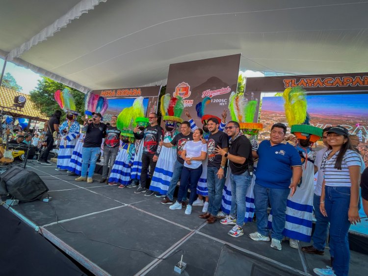 Recibió Tlayacapan la rodada  "1200 Sentimientos Cúbicos"